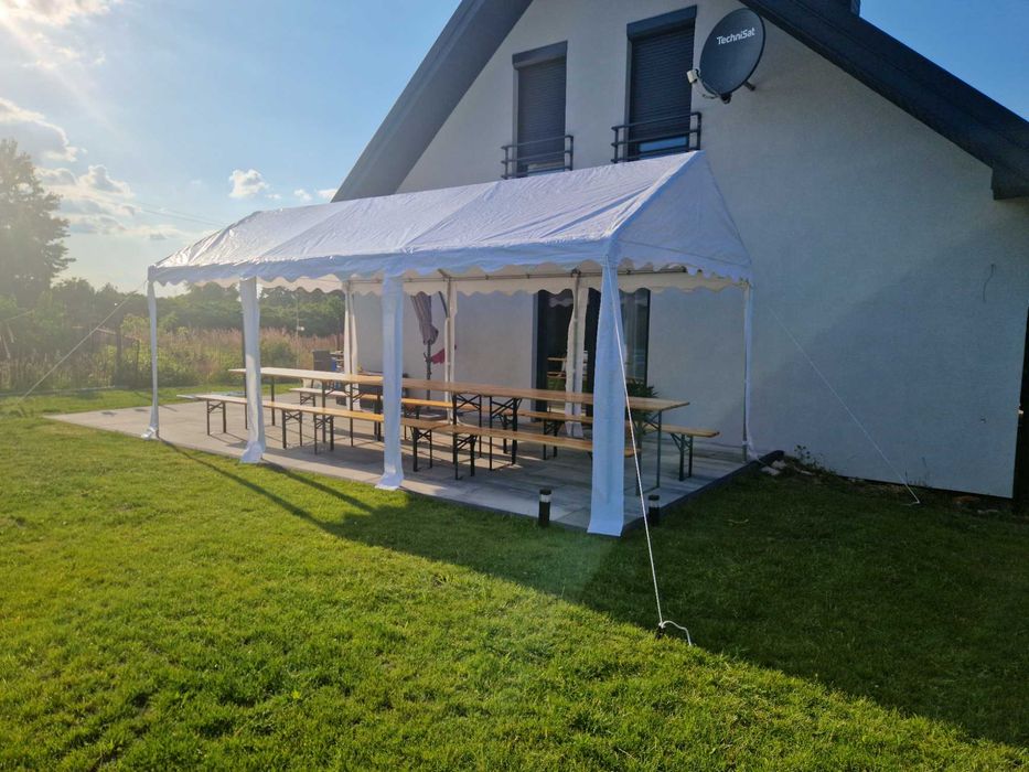 Wynajem namiotu Komunie Urodziny Chrzciny Imprezy Dmuchaniec