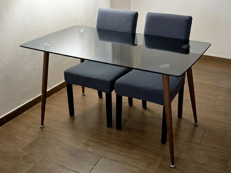 Mesa refeição  vidro temperado