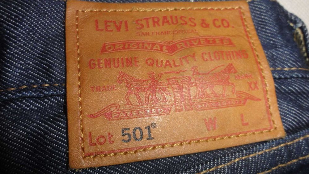 LEVIS 501 PREMIUM - W46 L30 - NOWE  spodnie Jeans - DUŻY ROZMIAR