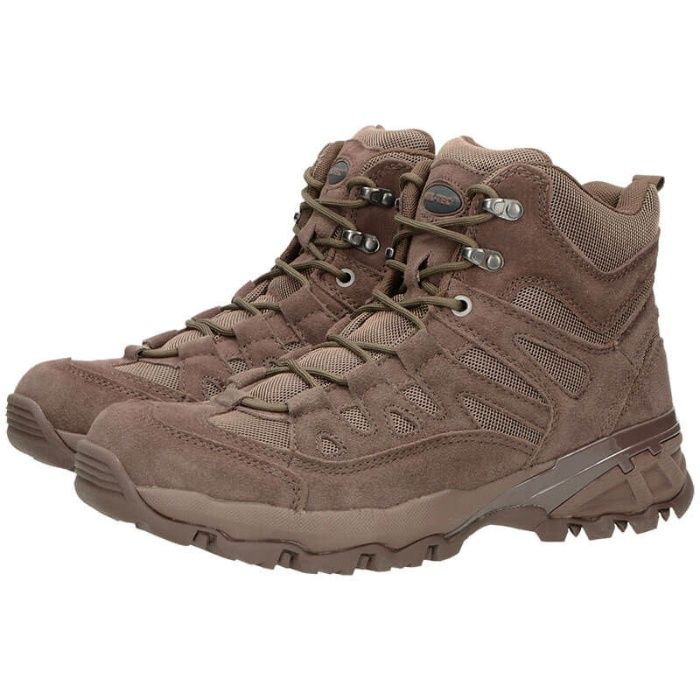 Ботинки тактические Squad Stiefel trooper 5 Inch Miltec Коричневые
