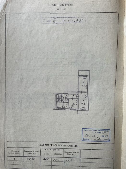 Продаж квартири 1Південний мкр-н (4поверх)