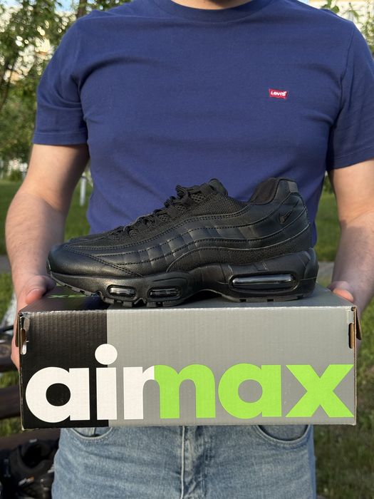 Чоловічі кросівки Nike Air Max 95  black