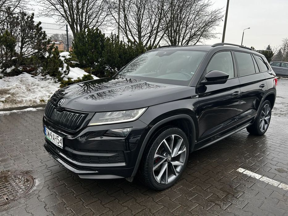 Skoda Kodiaq 2.0 TDI/190 KM 4x4 DSG/Sportline/serwis ASO/salon PL/FV Marża