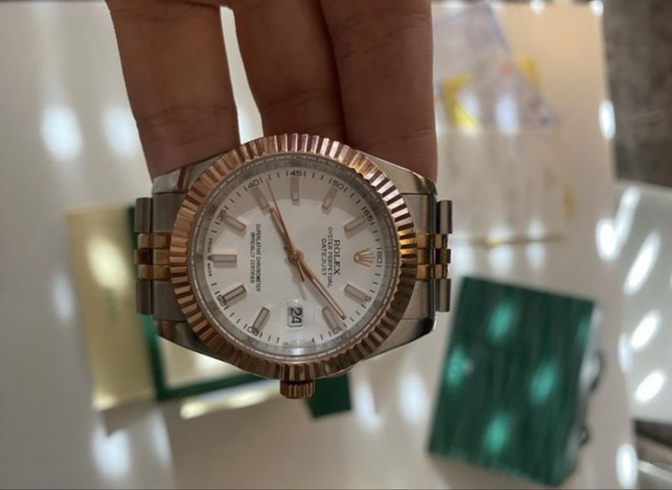 Rolex Datejust com Caixa e Documentação
