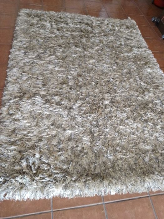 Carpete bonita fabricada na Índia