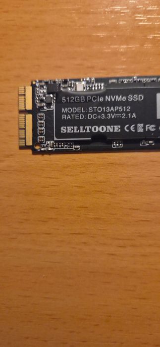 SSD 512 GB PCIe NVMe   Novo  (Eroo de Encomenda