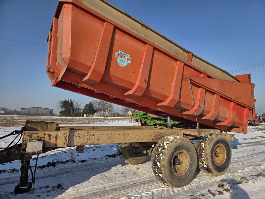 Przyczepa skorupowa  14   16 ton knapik   brimont