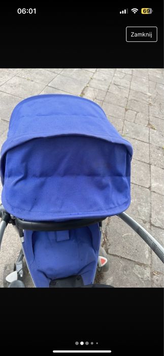 Quinny zapp xstra 2 + pałąk + folia + torebka