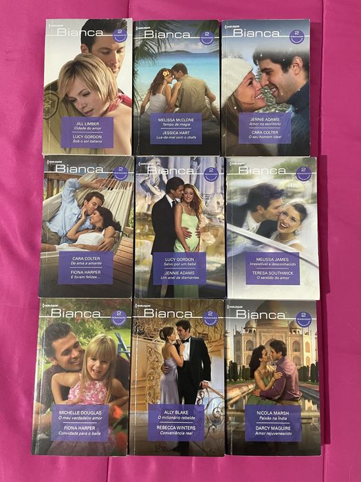 Livros da coleção Bianca