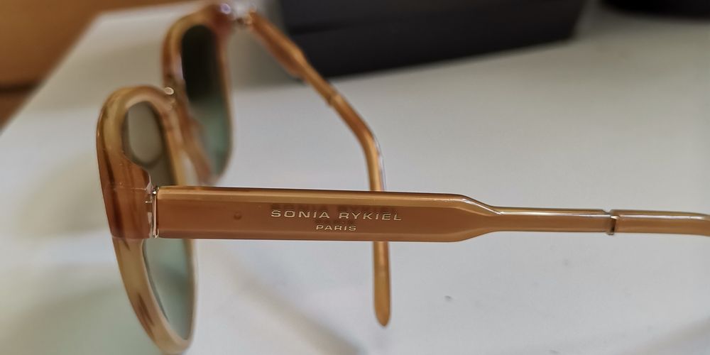 Okulary Sonia Rykiel Havana Cognac Prada Paris