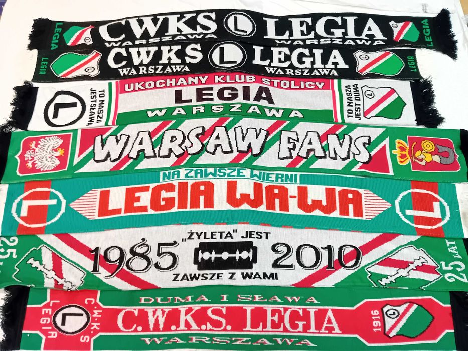 Szaliki Legii - kolekcja