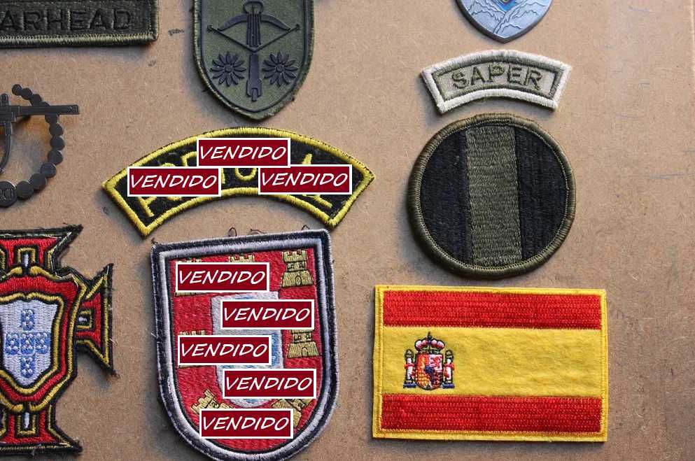 Patches variados
