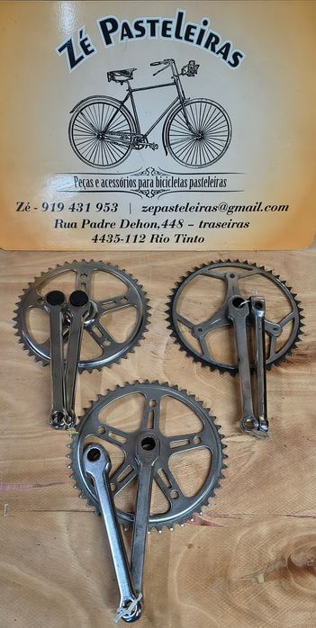 Pedaleiras Francesas bicicleta anos 40/50 e 60/70/80/90 single speed