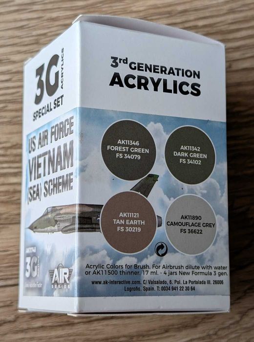 Lote tintas acrílicas AK Interactive (pack ou individual)