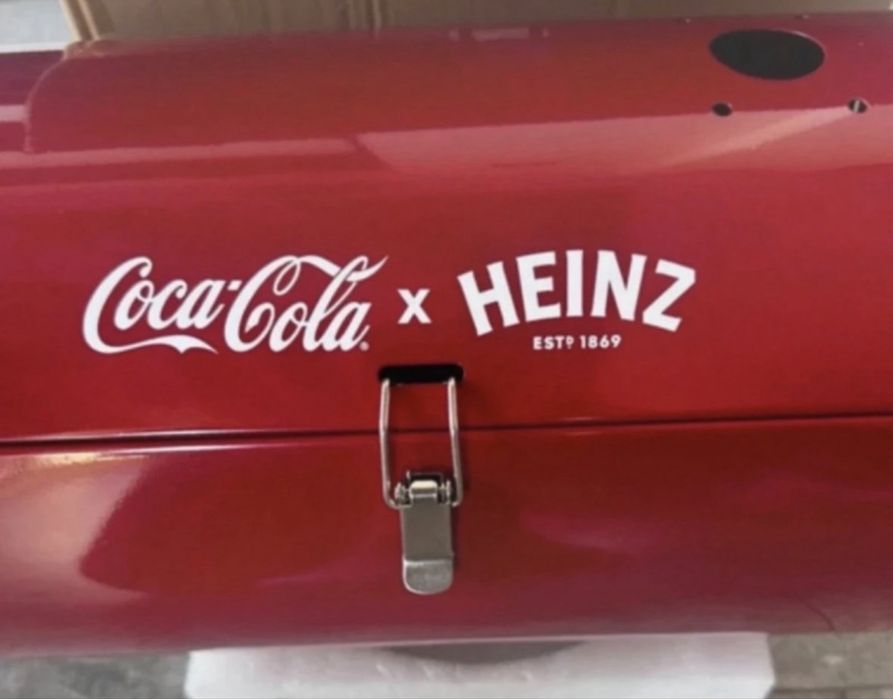 Grill coca cola nowy czerwony