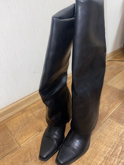 Продам сапоги трубы чоботи труби иммитация брюк