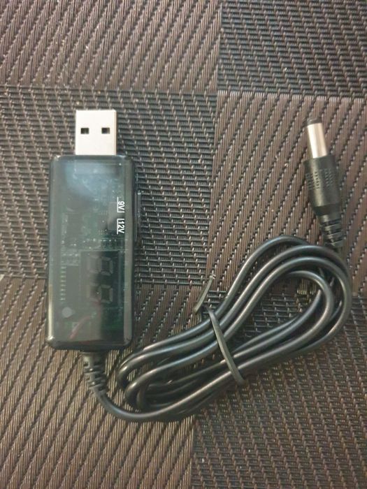 USB кабель 9,12V для роутера та оптоперетворювача