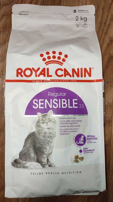 Royal Canin Sensible 2кг, 10 кг сухий корм чутливе травлення