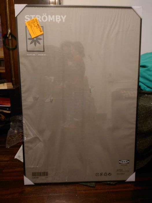 Moldura de bordo preto, 61×91