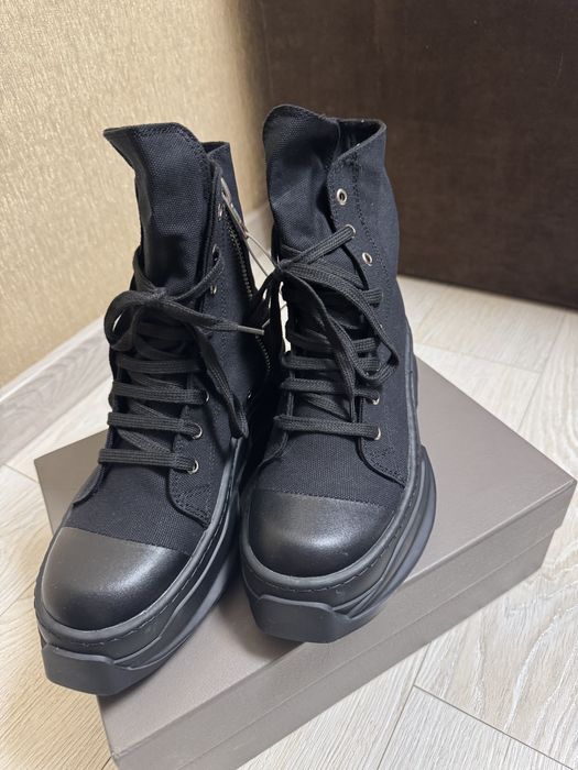 Кросівки rick owens high abstract black