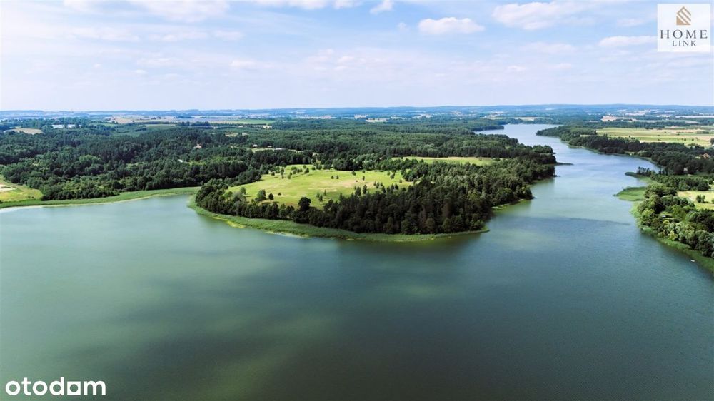 Działki z panoramicznym widokiem na jezioro.