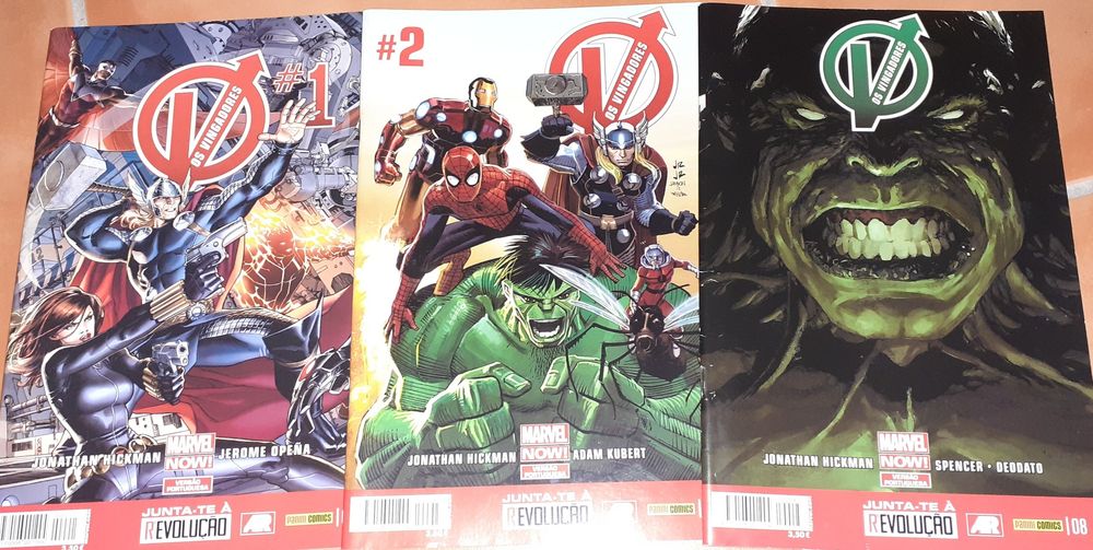 Lote de revistas Marvel Now!