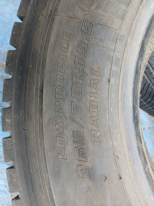 265/70/19,5 1-3szt. Napęd Bridgestone  M729 13rok 6mm