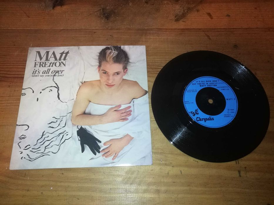 MATT PRETTON - Its All Over Don't Say You're In Love) SINGLE
