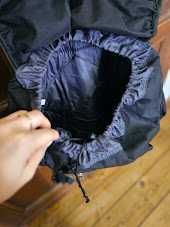 Plecak czarny,  55 x 40 x 20 cm