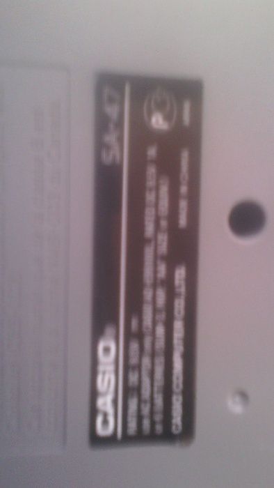 Teclado Casio Sa A764551490855937120