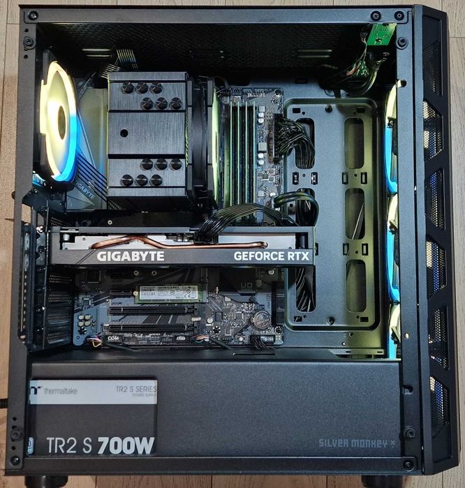 Nowy Komputer do gier i7-12700KF RTX 5060 32GB 2 TB NVMe Win 11 GW