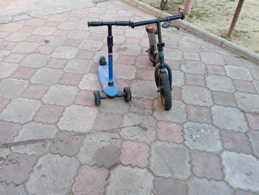 Продам триколісний самокат і   беговіл