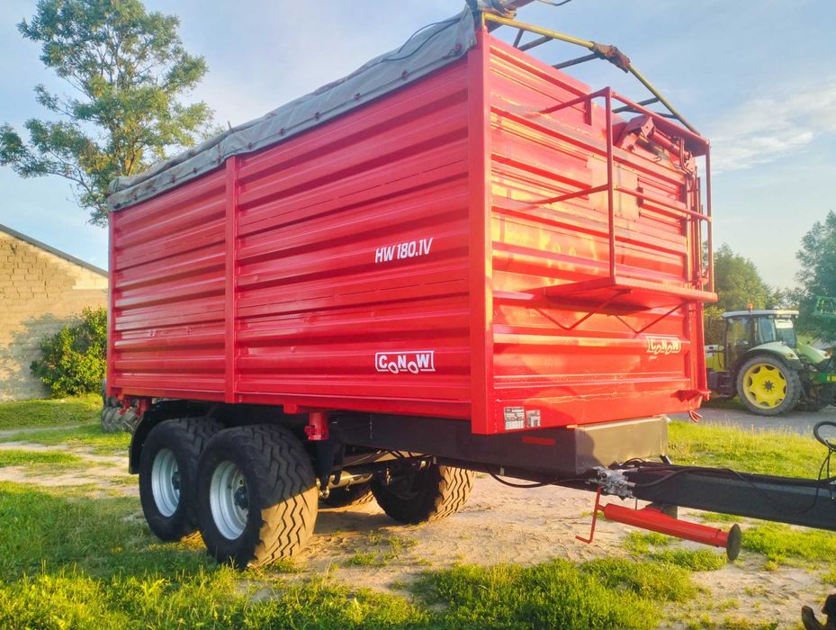 Przyczepa rolnicza Hw 8011 Conow,tandem Annaburger,tridem