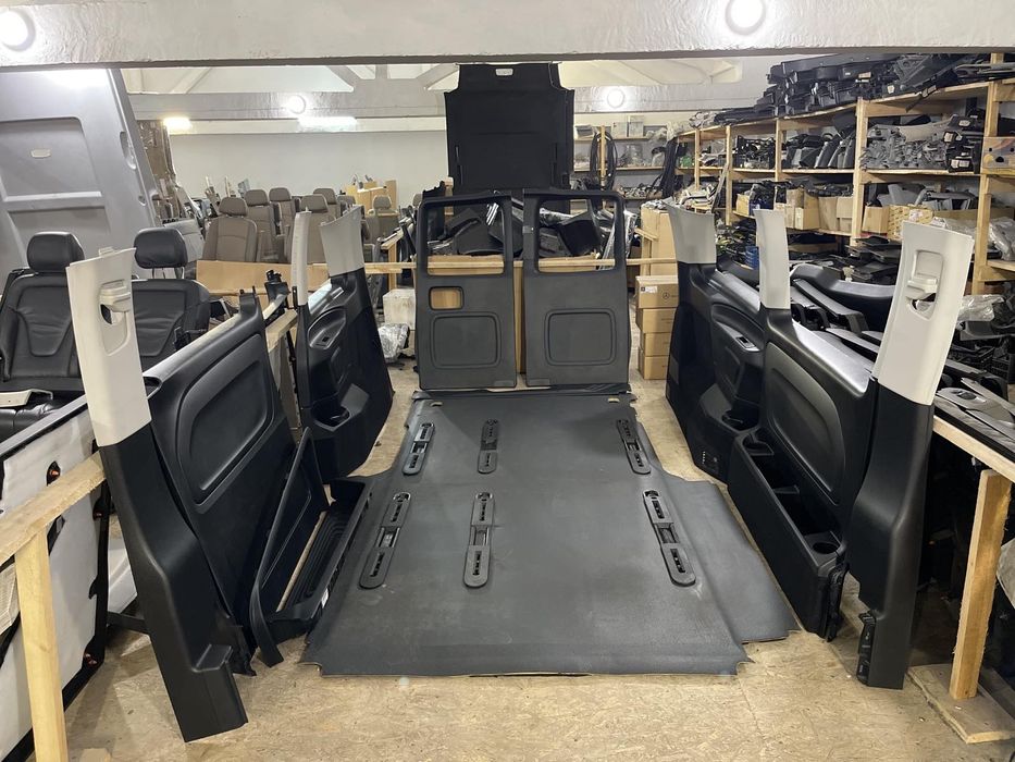 Салон екстралонг карти потолок підлога віто Mercedes Vito w447 V-Class ...