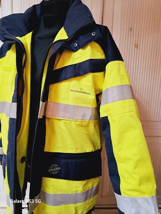 Kurtka męska robocza z podpinka i kapturem