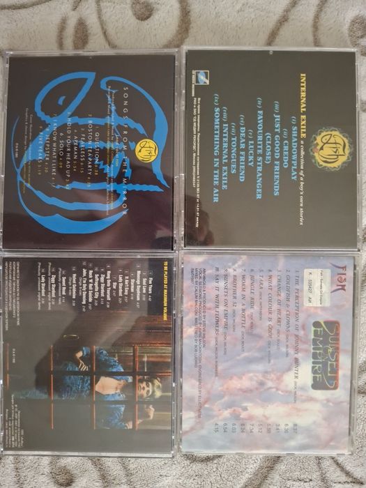 Продам CD  Fish ( ex Marillion), David Bowie