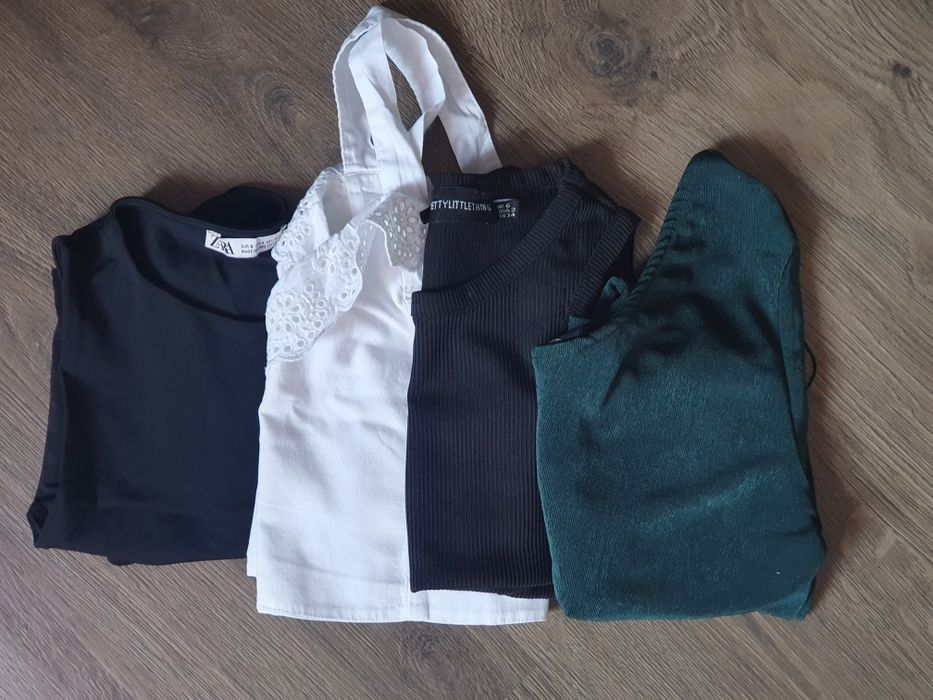 Лот жіночого брендового одягу XS–S, 18 речей, Zara, H&M, Bershka