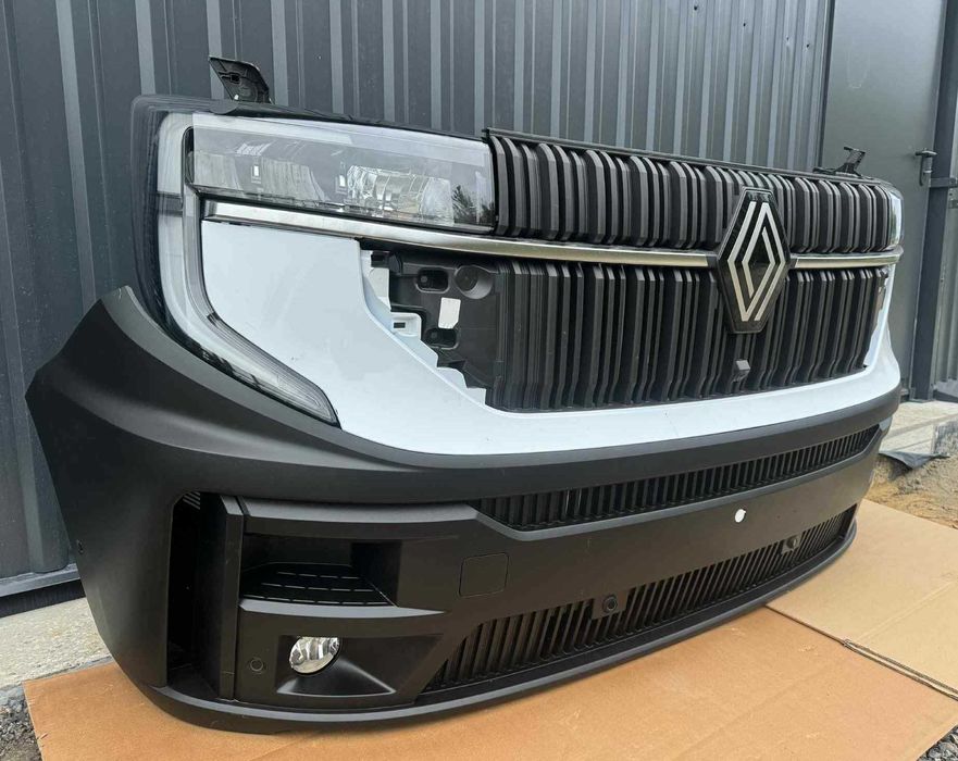 Przód RENAULT MASTER IV 2024+ NOWY Zderzak przód Grill Lampy 6xPDC