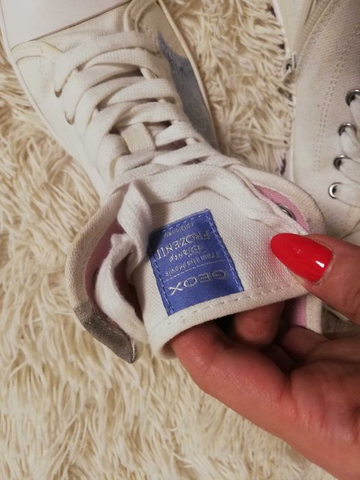 białe trampki 37 trampki frozen II Geox elsa anna 37