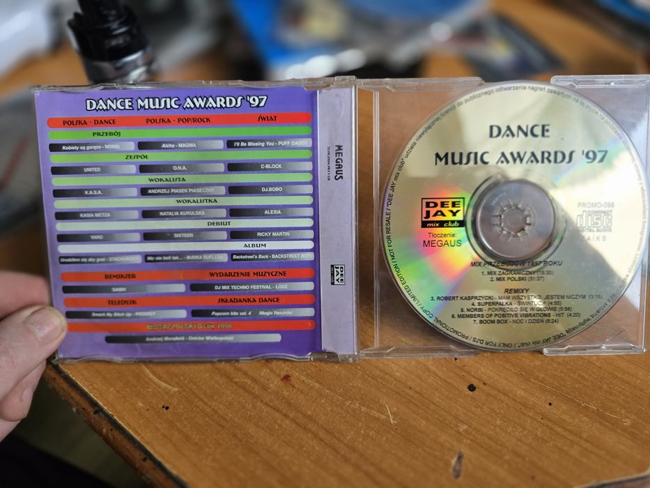 Dance music awards 97r