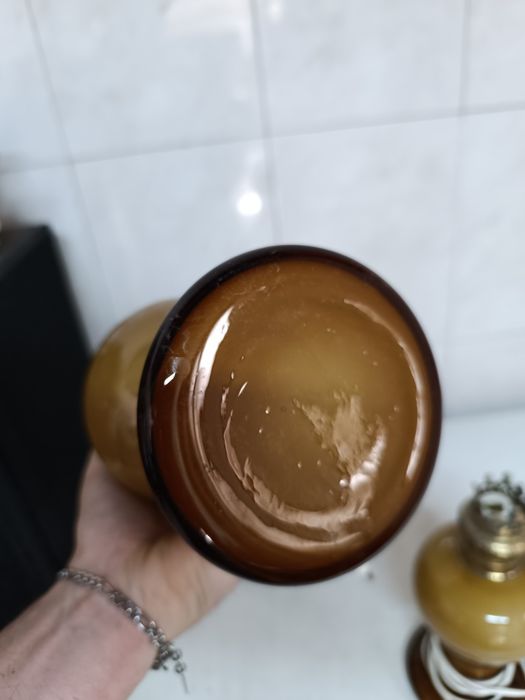 Candeeiros de mesa em vidro