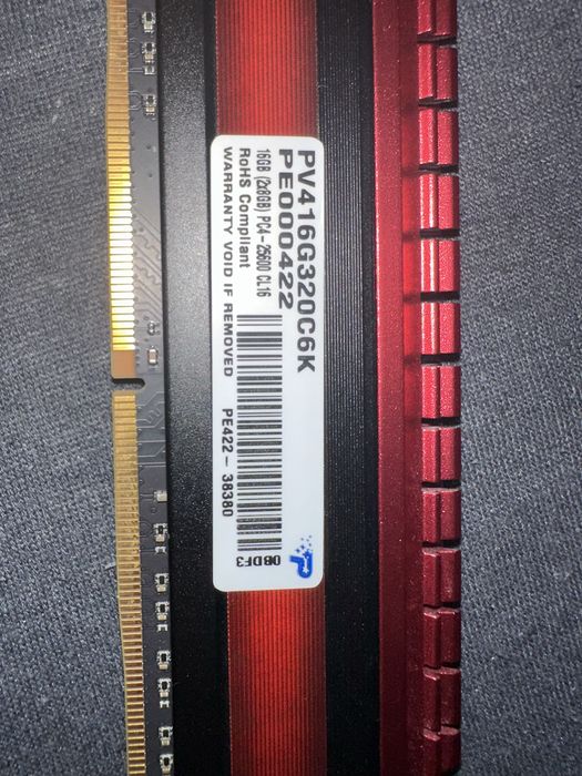 Ram ddr4 8gb x2