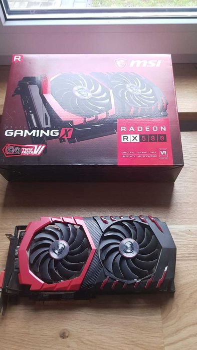 MSI RADEON RX580 GAMING X 8G 中古 MSI Radeon RX 580 GAMING X 8GB GDDR5 256 bit - Opinie, Cena