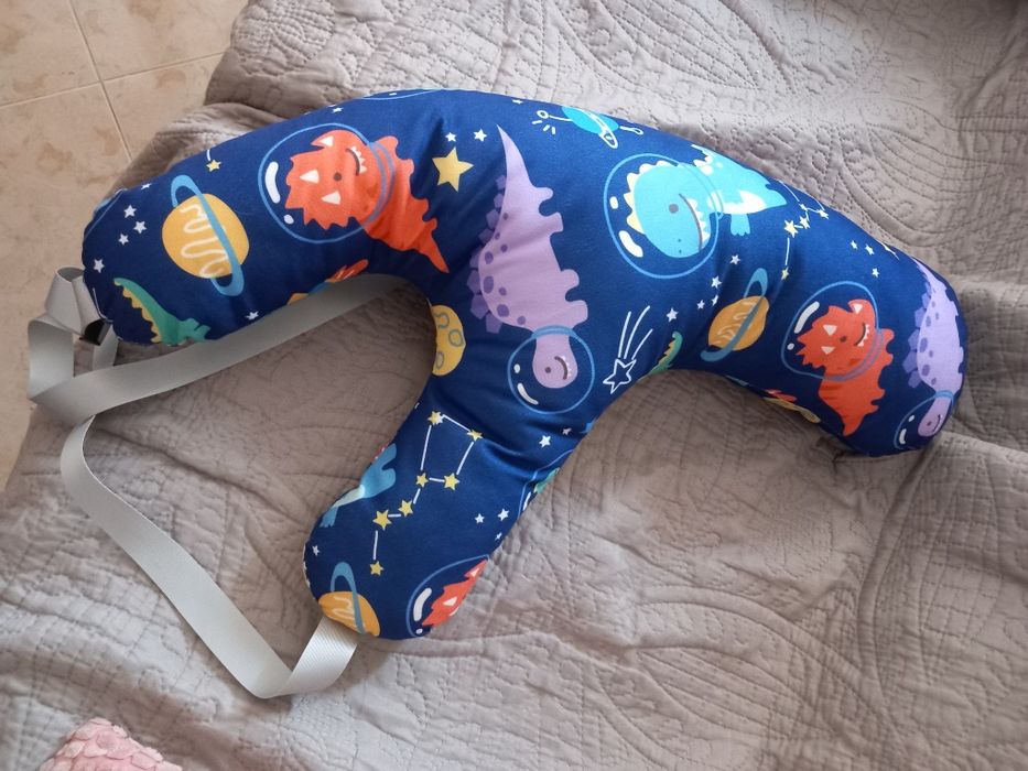 Almofada de pescoço para viagem.