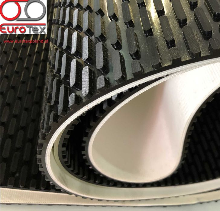 przenośnik taśmowy podajnik kubełkowy pas guma ziarno ziemniak pelet