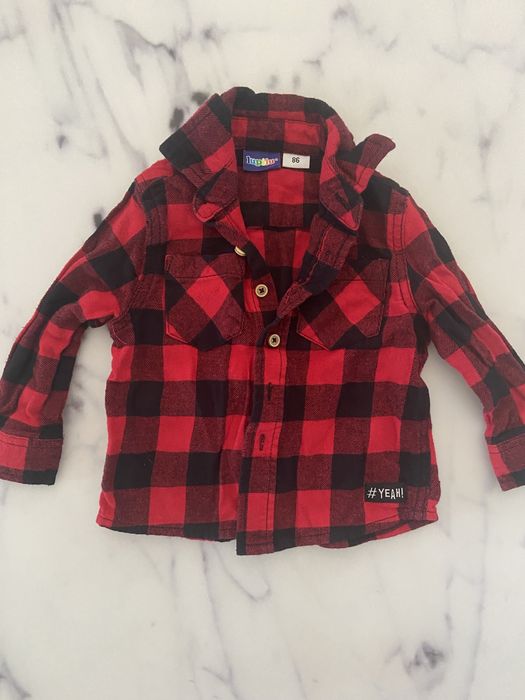 Koszula z kratkę lupilu 86