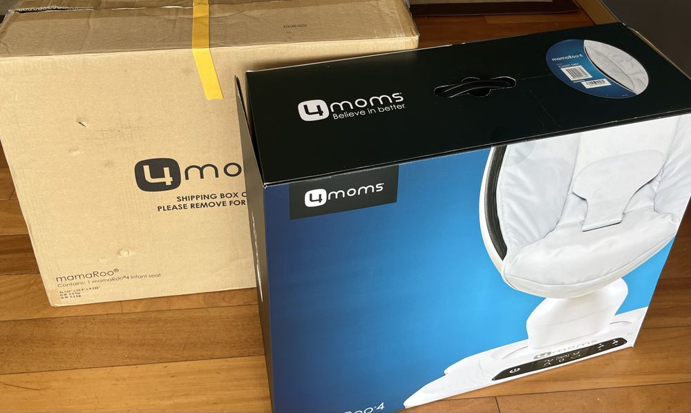 Mamaroo 4.0 4moms como nova
