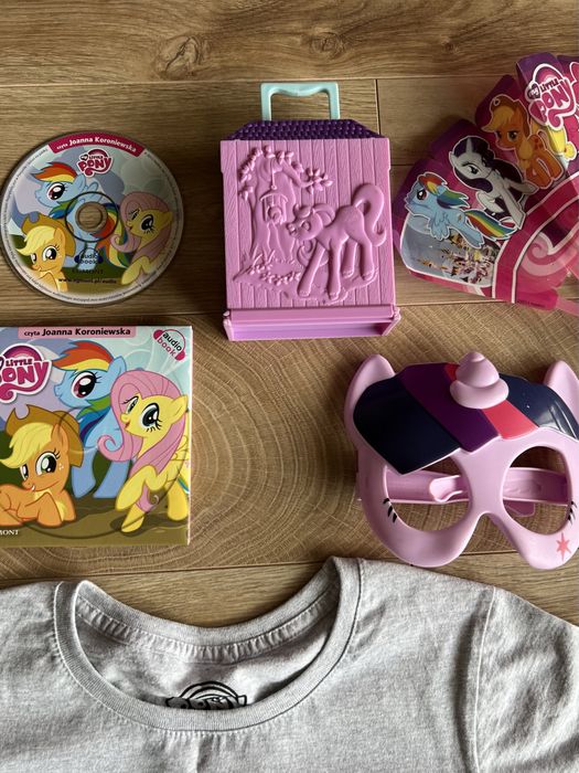 Kucyki Pony koniki plus dodatki zestaw