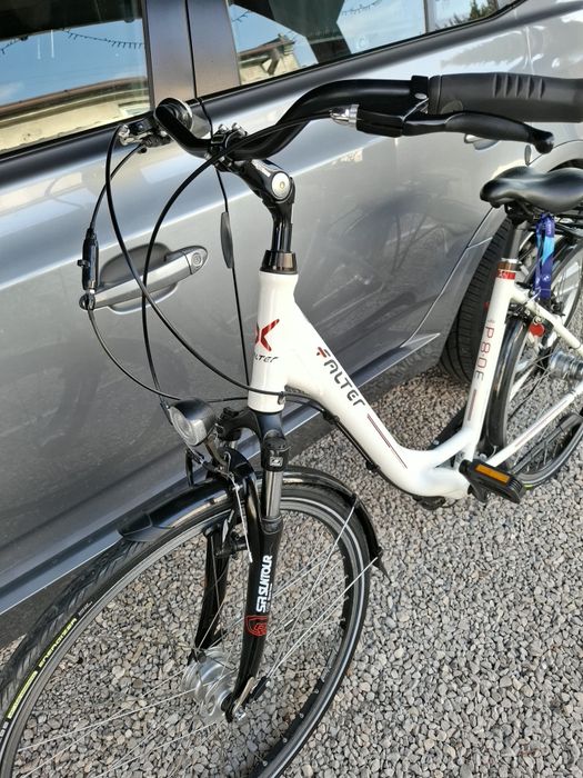 Rower damka  na kołach 28