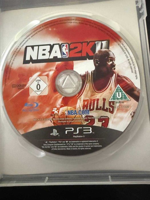 NBA 2K11 PS3 PlayStation 3 Michael Jordan Оригінал Complete